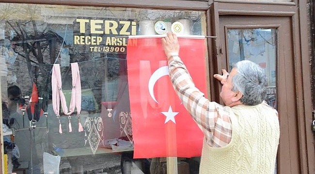 Safranbolu Ay Yıldıza Büründü