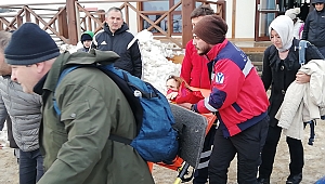 KELTEPE KAYAK MERKEZİNDE KAZA: 3 YARALI