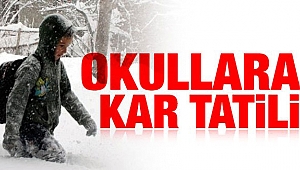 Ovacık İlçesinde Eğitime Kar Engeli