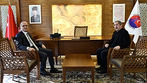 Kardemir A.ş Genel Müdürü Soykan'dan Başkan Vergili'ye Ziyaret