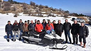 Kayak Merkezi'ne Kar Motoru Alımı Yapıldı