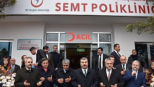 Sağlık Tesisleri Hizmete Açıldı