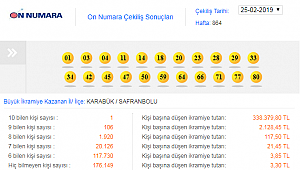Talih kuşu Safranbolu'ya kondu