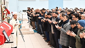 Kalp Krizi Geçiren Polis Son Yolculuğuna Uğurlandı