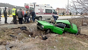 Karabük'te trafik kazası: 2 yaralı
