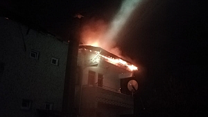 Ovacık'ta Korkutan Yangın