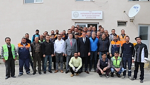 Ürkmezer'den İşçilere Teşekkür