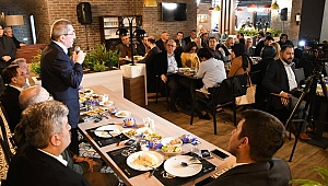 VERGİLİ, KBÜ'DEKİ AKADEMİSYENLER İLE BİR ARAYA GELDİ