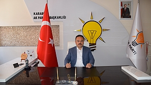 AK Parti İl Başkanı Altınöz'den Miraç Kandili Mesajı