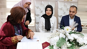Başkan Köse İlk Nikâhı Kıydı
