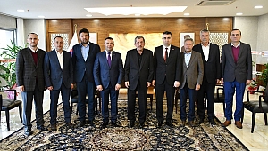 Başkan Vergili'ye Hayırlı Olsun Ziyareti