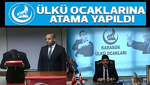 Karabük Ülkü Ocaklarında bayrak değişimi