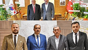 KARDEMİR Yönetim Kurulu Başkanı Güleç'ten Vergili'ye Ziyaret
