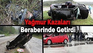 4 AYRI TRAFİK KAZASINDA 11 KİŞİ YARALANDI
