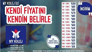 MY Koleji Burs oranları açıklandı