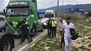 TIR'larla düğün konvoyuna ceza!