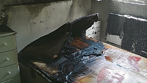 Karabük'te Yangın Paniği