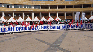 Suriyeli öğrencilerden 'Barış Pınarı Harekatı'na destek