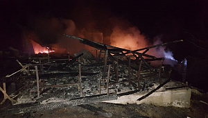 Yenice'de Cami Yandı