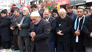 Karabük'te Uygur Türklerine destek eylemi