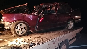 Safranbolu'da otomobil şarampole devrildi: 1 yaralı