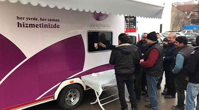 Belediyeden sabahları sıcak çorba ikramı