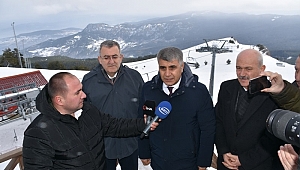 Keltepe Kayak Merkezi´nde yarıyıl tatili yoğunluğu