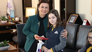 Minik Öğrencilerden Başkan Köse'ye Ziyaret