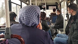 Minibüslerde yolcu sayısı 7'ye düştü