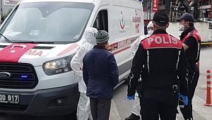 Karantina altındaki köyden kaçtı