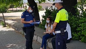 Koronavirüs tedbirlerine uymayan şoför ve yolculara para cezası