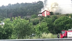 Karabük'te Ev Yangını