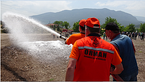 Karabük´te Orman Yangını Tatbikatı