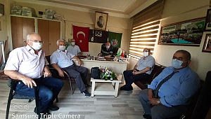 CHP İL YÖNETİMİNDEN ZİRAAT ODASI'NA ZİYARET