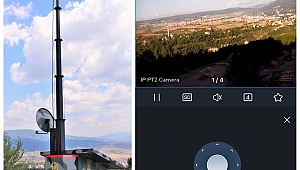 Karabük'te Kameralı Mobil Yangın Gözetleme Kulesi