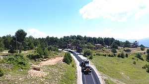 Karabük'te sıcak asfalt çalışmaları başladı