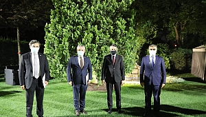 Vali Gürel ve milletvekilleri Bakan Pakdemir ile bir araya geldi