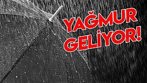 Serin ve yağışlı hava geliyor