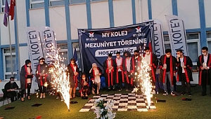 MY Kolejinde mezuniyet töreni yapıldı