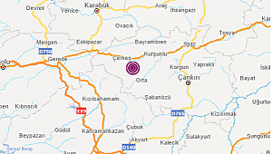 Çankırı depremi Karabük'te hissedildi