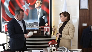 Başkan Köse Bolu Belediye Başkanı Özcan'ı Ziyaret Etti