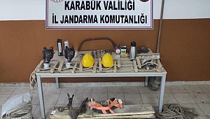 KAÇAK KAZIYA 8 GÖZALTI