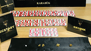 Karabük'te uyuşturucu madde operasyonunda iki kişi yakalandı