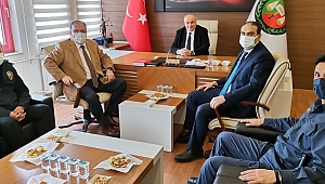 KAYMAKAM TÜRKÖZ İADE-İ ZİYARETLERE DEVAM EDİYOR