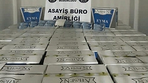 2 milyon 570 bin boş makaron ele geçirildi