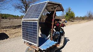 Güneş enerjisiyle çalışıyor