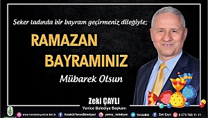 Başkan Çaylı, Ramazan Bayramını kutladı