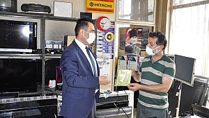 Müdür Gümüş'ten velilere işyerinde ziyaret