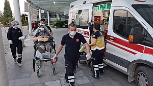 İki araç çarpıştı, 7 kişi yaralandı
