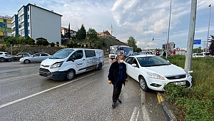 Karabük’te zincirleme kaza: 3 araç birbirine girdi